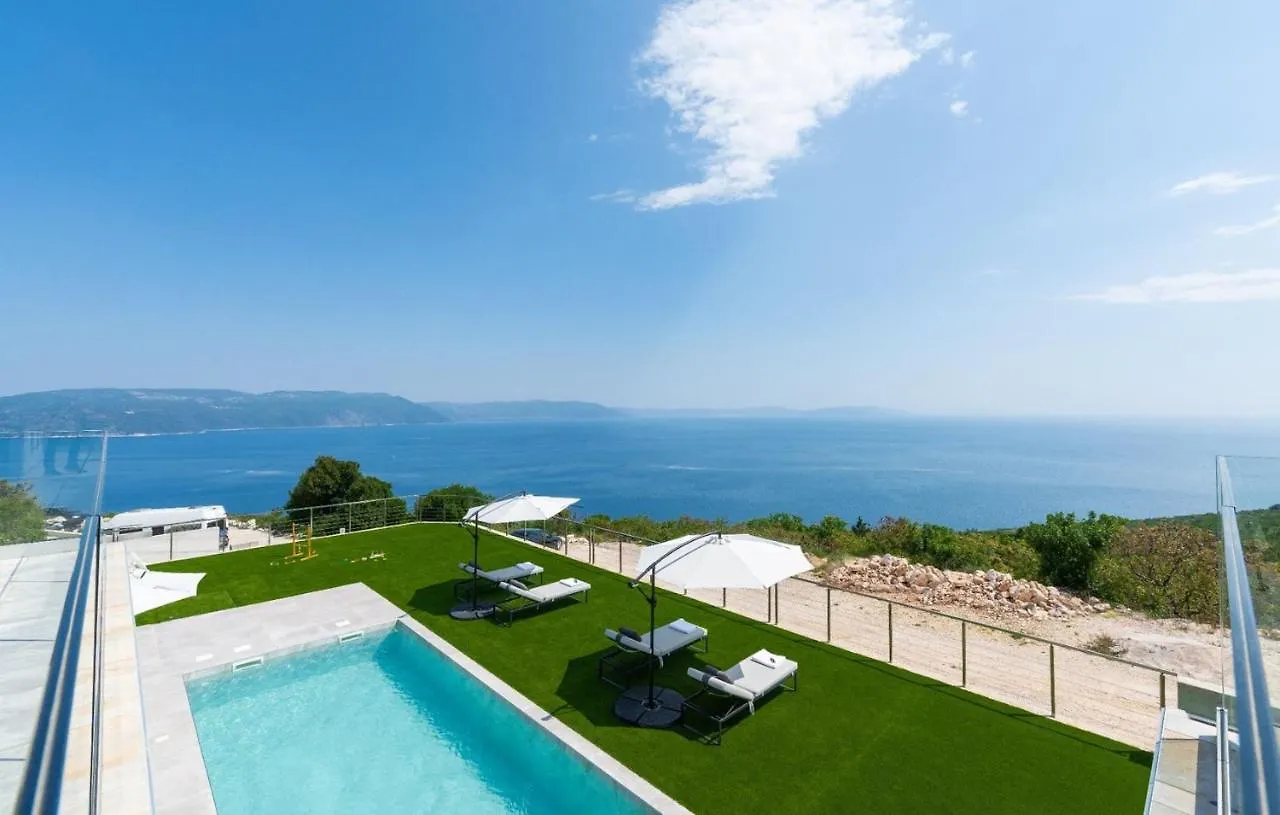 Villa Atrium With Heated Pool, Sea View, Jacuzzi, Gym And Sauna Labin   Labin (Istria)