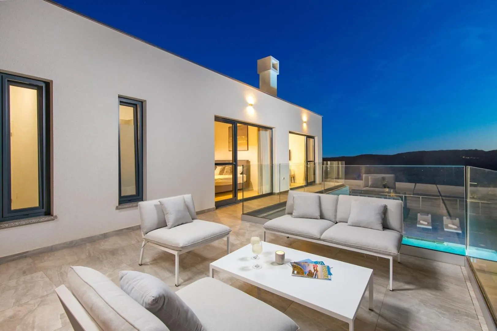 Villa Atrium With Heated Pool, Sea View, Jacuzzi, Gym And Sauna Labin  Labin (Istria)